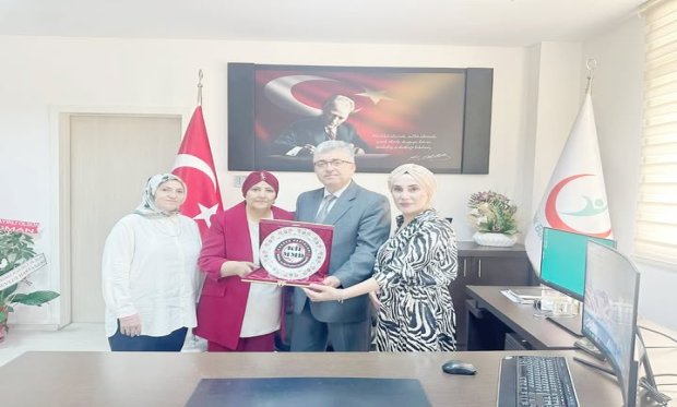 Yozgat İl Sağlık Müdürlüğü görevine atanan Dr. Mehmet Akif Karaarslan’a hayırlı olsun ziyareti